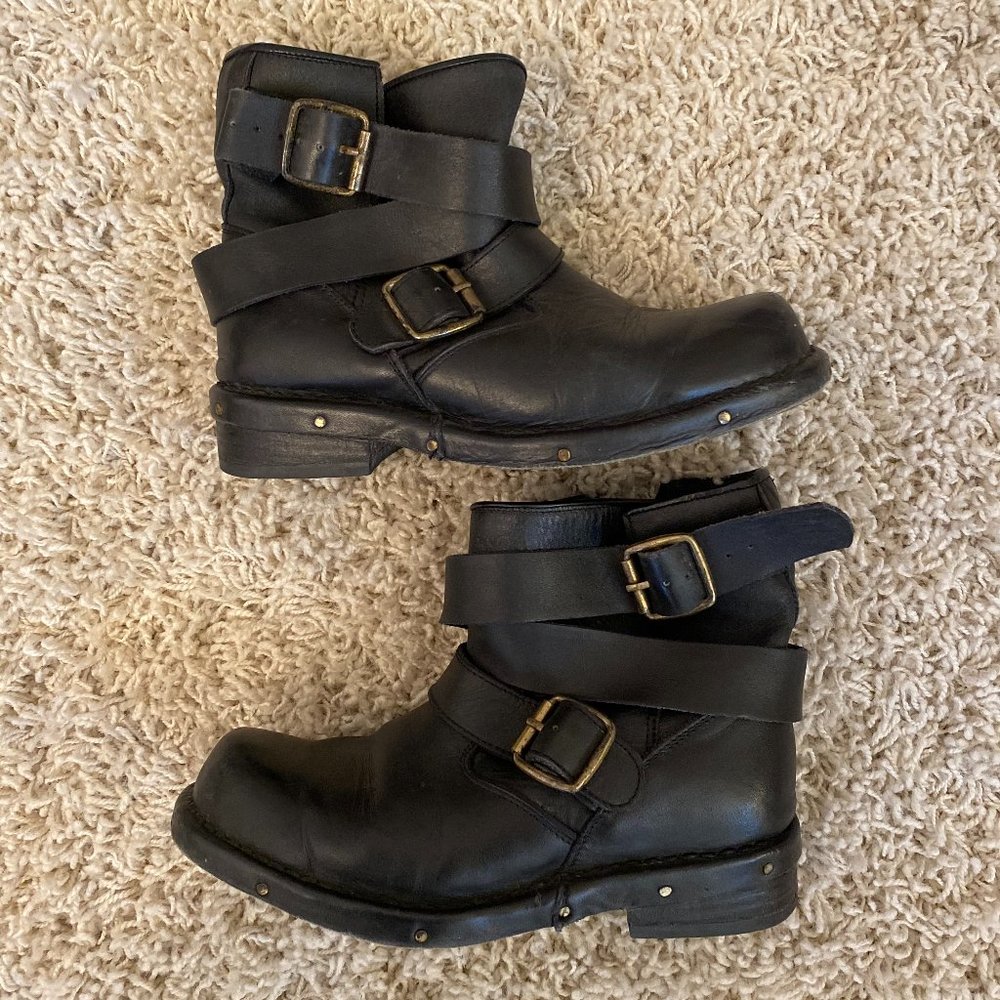 Jeffrey Campbell Distressed Brit Boot